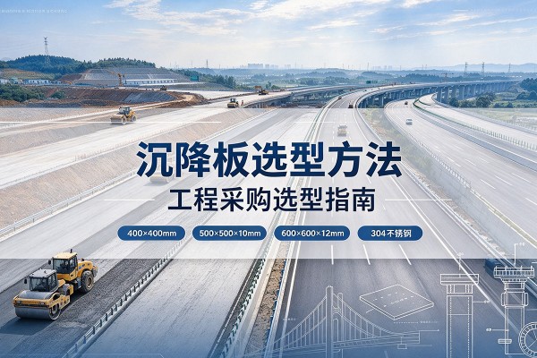 建湖沉降板选择方法