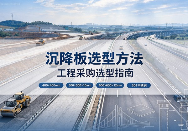 建湖沉降板选择方法