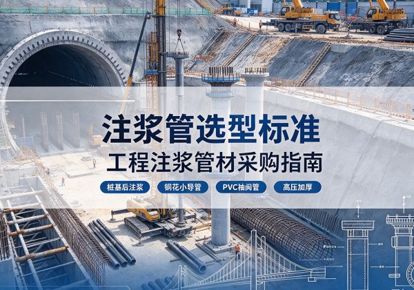 建湖注浆管选型标准
